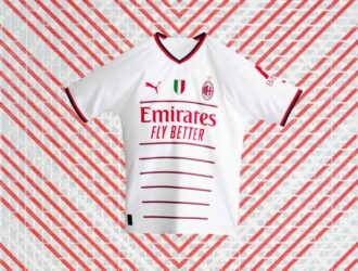Виїзна форма Мілана на сезон 22/23