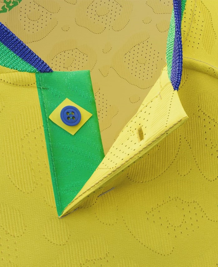 Домашня футболка збірної Бразилії 2022